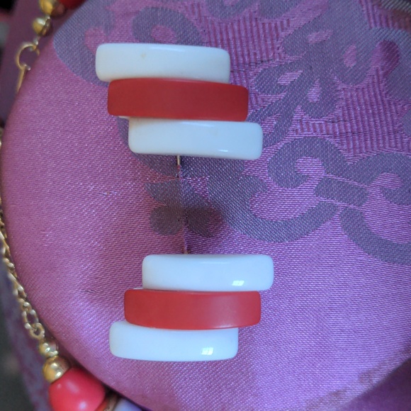 1986 Avon Spectator Necklace and Earrings A296 - Picture 2 of 4